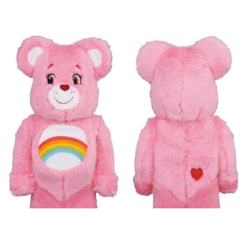 Chính hãng (Bearbrick Cheerbear-costume Carebear)hàng Sing