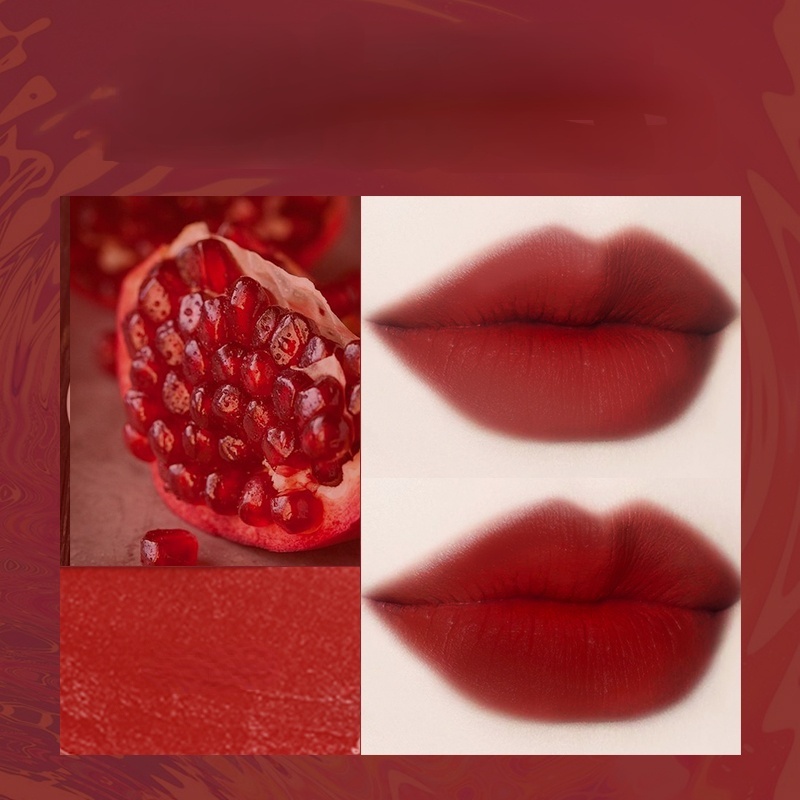 [Hàng mới về] Son Môi Nhung Lì Không Thấm Nước Thích Hợp Cho Các Bữa Tiệc 15 Màu Sắc Lựa Chọn