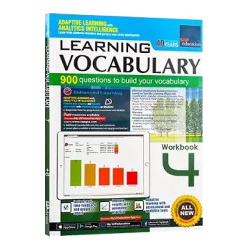 Sách - Từ vựng Learning Vocabulary English (bộ 6 quyển)
