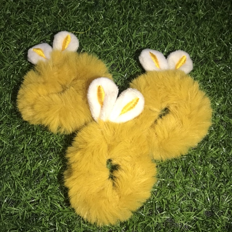 Dây Buộc Tóc Lông Tai Thỏ Xinh Xắn Đáng Yêu