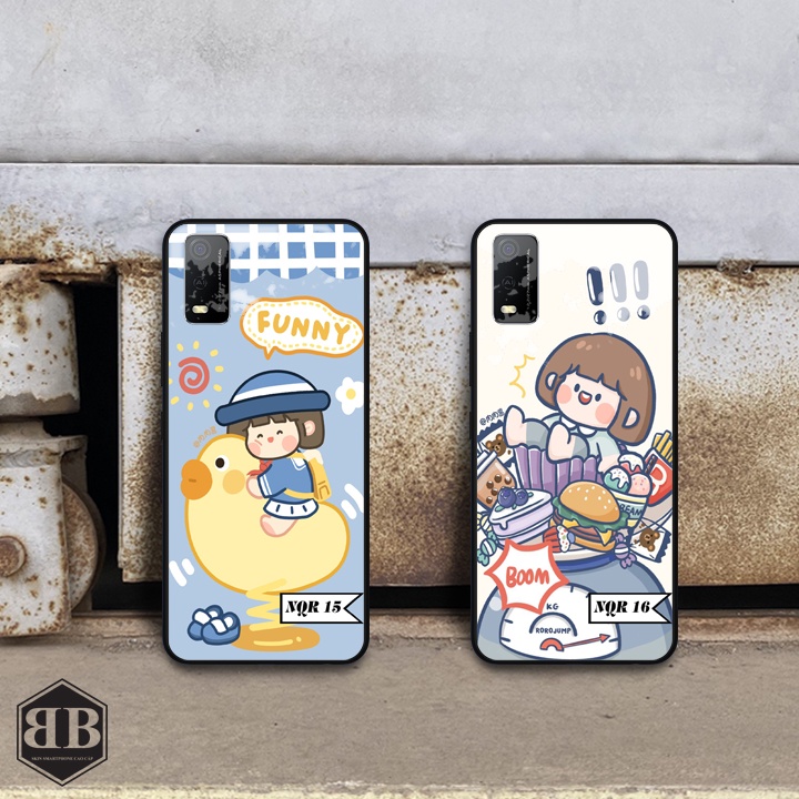 Ốp lưng kính cường lực Vivo Y3S hình in siêu đẹp