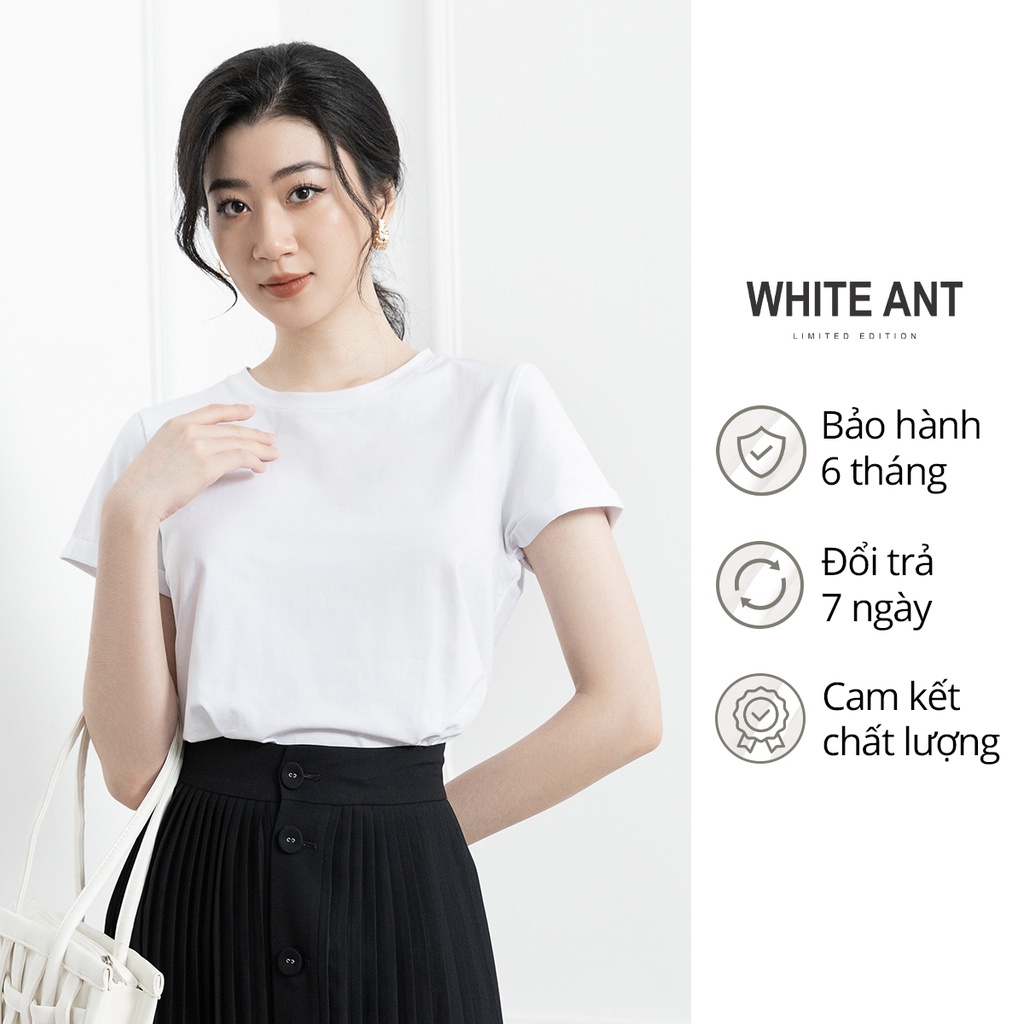 Áo Phông Nữ 100% Cao Cấp Hàng chính hãng thương hiệu White Ant có video ảnh thật