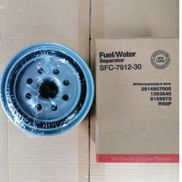 Lọc nhiên liệu HINO / ISUZU mã SFC-7912-30 / P551856 FS19532 BF46072 1393640 8159975 11LB-20310 1393640 64.12501-7012