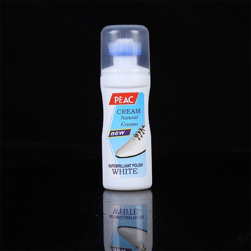 Chai Cọ Tẩy Trắng Giày Sneaker Đầu Chổi - Lọ Nước Đánh Tẩy Trắng Vết Ố - Dung Dịch Chà Giặt Khô Làm Sạch Vết Bẩn