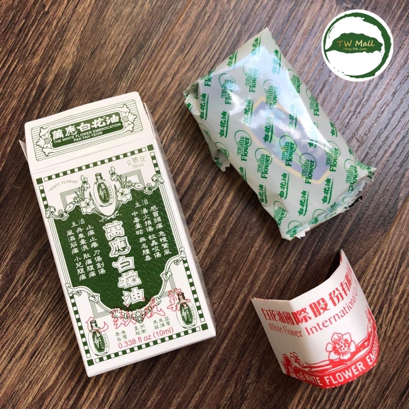 DẦU GIÓ HOA TRẮNG ĐÀI LOAN WHITE FLOWER 5ml/10ml/20ml- TW MALL