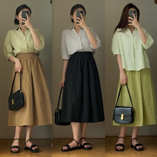 Chân váy xoè thô túi mổ_cv456