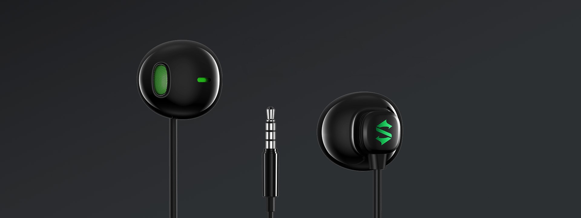 Tai Nghe Nhét Tai Xiaomi Black Shark 3.5mm 3 Nút Có Mic