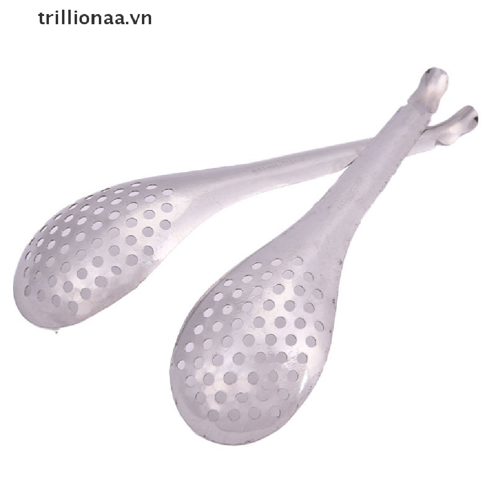 【trillionaa】 Creative 56 Holes Acrylic Molecular Cuisine Caviar Spoon Useful Kitchen Cooking .