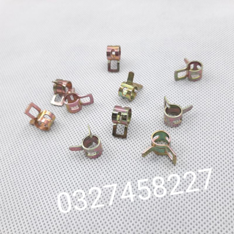 2 kẹp ống hơi, pô e lọc gió xe DREAM , WAVE , FUTURE ...