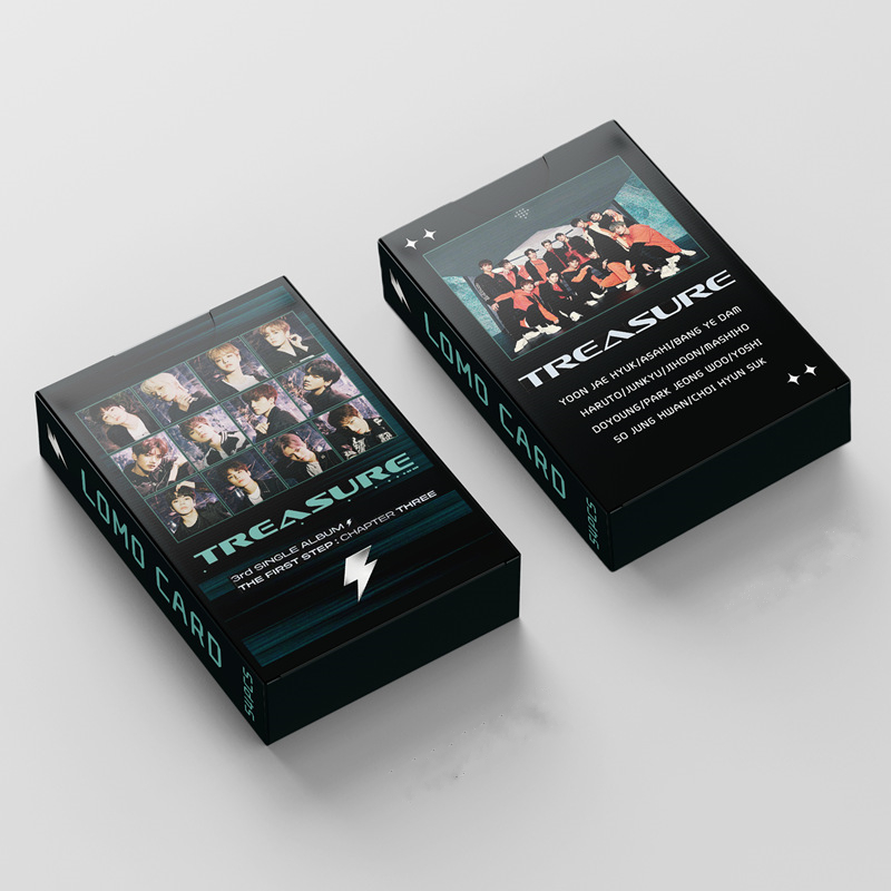 54pcs/box TREASURE Lomo card Photocard | BigBuy360 - bigbuy360.vn