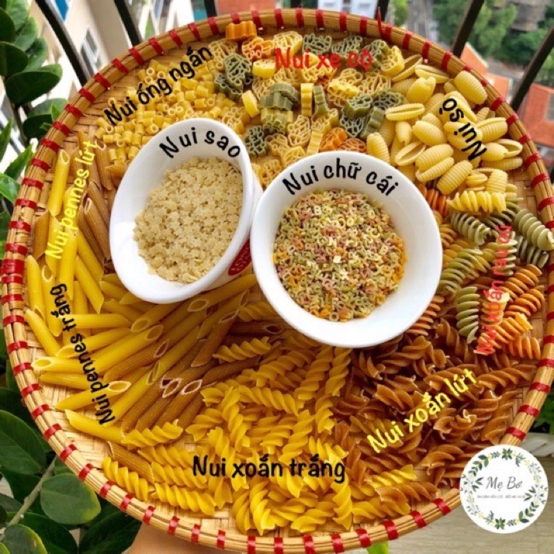 [MẸ BƠ] NUI HỮU CƠ CHO BÉ ĂN DẶM GÓI NHỎ 50g - 100g | BigBuy360 - bigbuy360.vn
