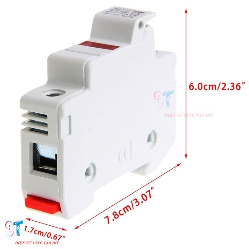 Đế Cầu Chì 32A RT18-32X