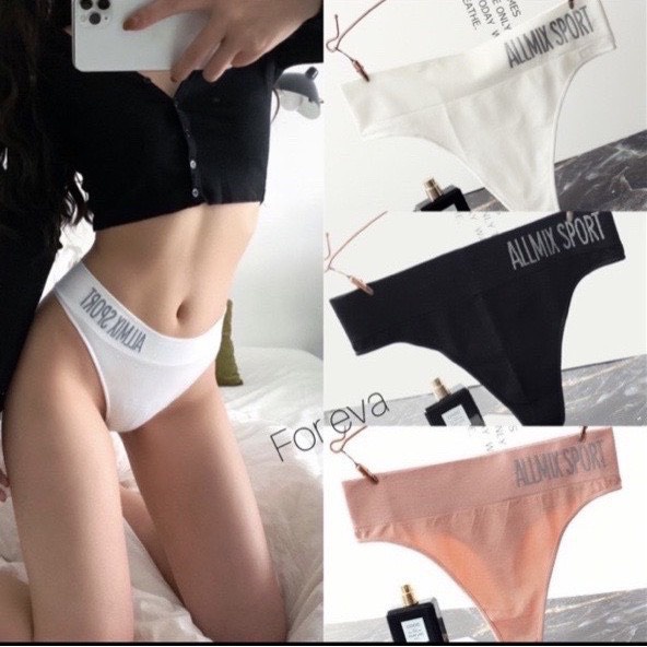 Quần lót nữ lọt khe nữ allmix sport cạp lớn YUKI STORE 2012