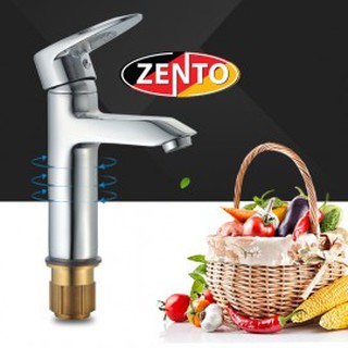 Vòi chậu lavabo nóng lạnh zento zt-zs2017