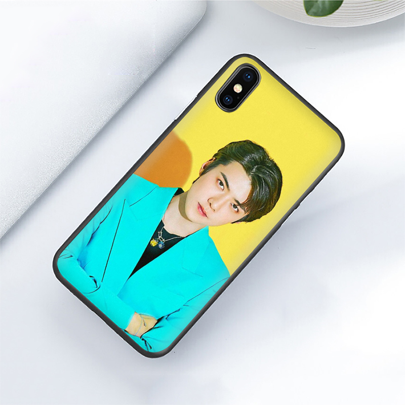 Ốp Lưng Phong Cách Exo Sehun Cho Iphone 8 7 6s 6 Plus 5 5s Se 2016 2020