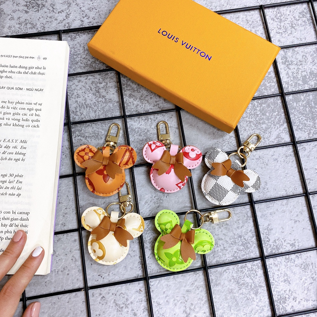 Móc Khóa L V MICKEY CỰC NGẦU - MÓC TREO CHÌA KHÓA TÚI