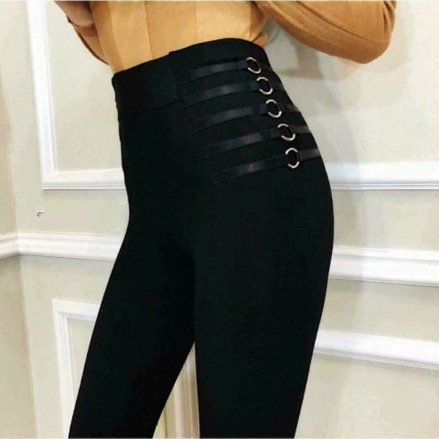 [ Mã FAGREEN55 giảm 10% tối đa 30K đơn 99K] 💋 Quần legging Cạp Cao Móc Tròn mẫu mới | WebRaoVat - webraovat.net.vn