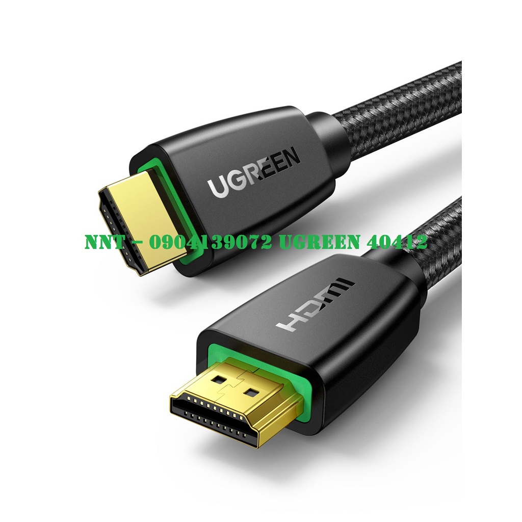 Cáp HDMI 2.0 dài 5m hỗ trợ full HD 4Kx2K chính hãng Ugreen 40412 cao cấp chính hãng