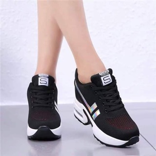 [ Sẵn 35] Giày thể thao đế độn thời trang 8cm