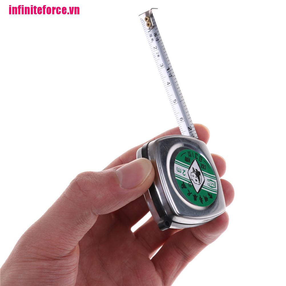 Thước Dây Mini Bằng Kim Loại Tiện Dụng