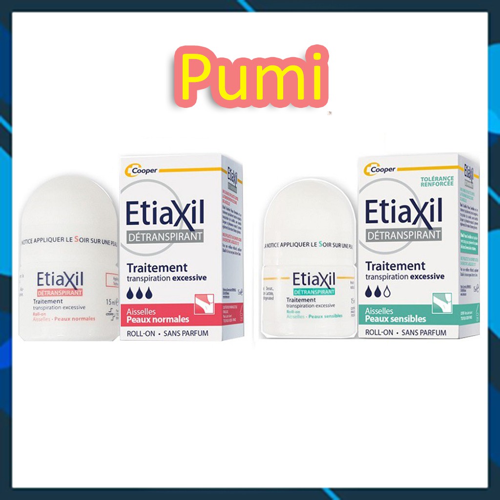 Lăn Khử Mùi Ngăn Ngừa Mồ Hôi Hiệu Quả Etiaxil 15ml