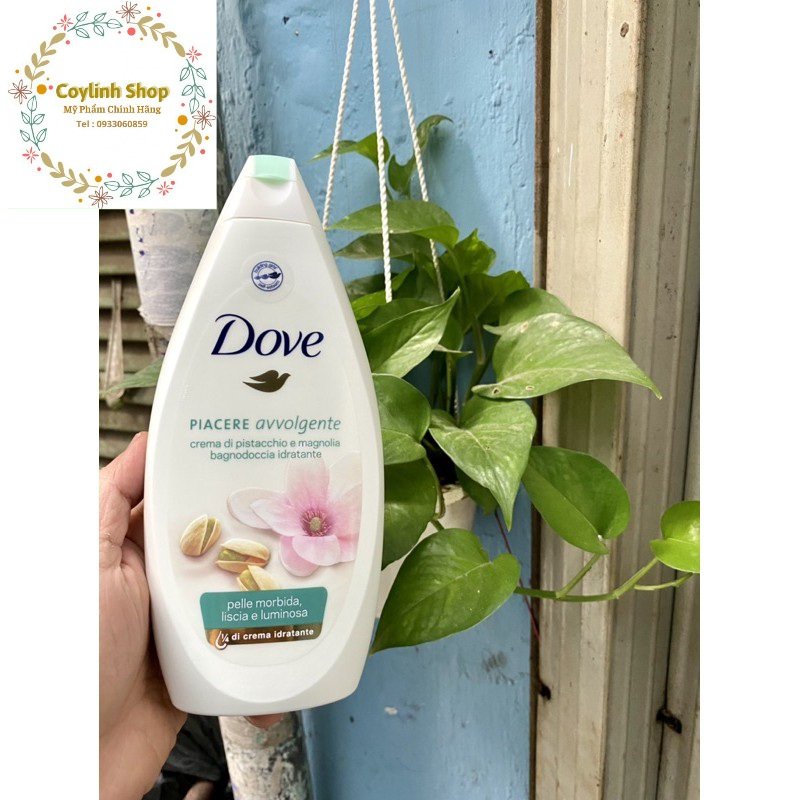 Sữa Tắm Dove Đức Sạch Da Hương Hạt Dẻ 500ml Chính Hãng