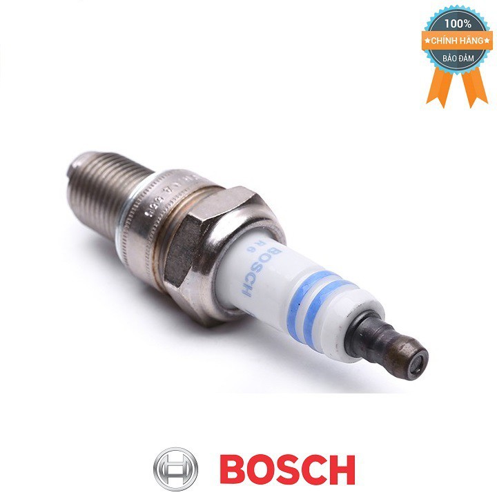 Bộ 4 bugi Bosch WR8DPP30W Platinum cho xe Toyota Zace1.8,Gentra, lamos....(đời 1998- 2003), Cheverret Spark(05-08)