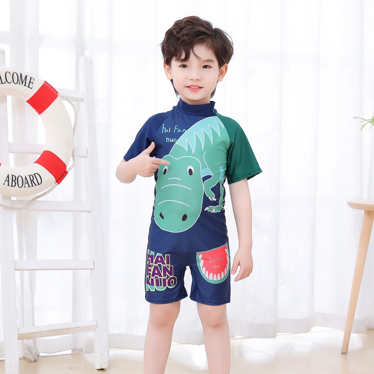Đồ bơi liền thân cho bé trai và bé gái 5-10 tuổi họa tiết hoạt hình đáng yêu nhiều màu sắc