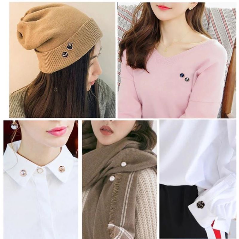 Ghim cài áo sơ mi chống chói cho nam