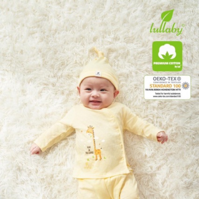 Lullaby - Áo cài lệch dài tay