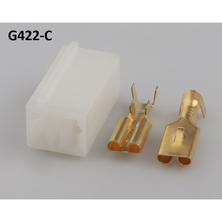 G422-Giắc cắm Dòng điện cao 7.8MM 2 lỗ