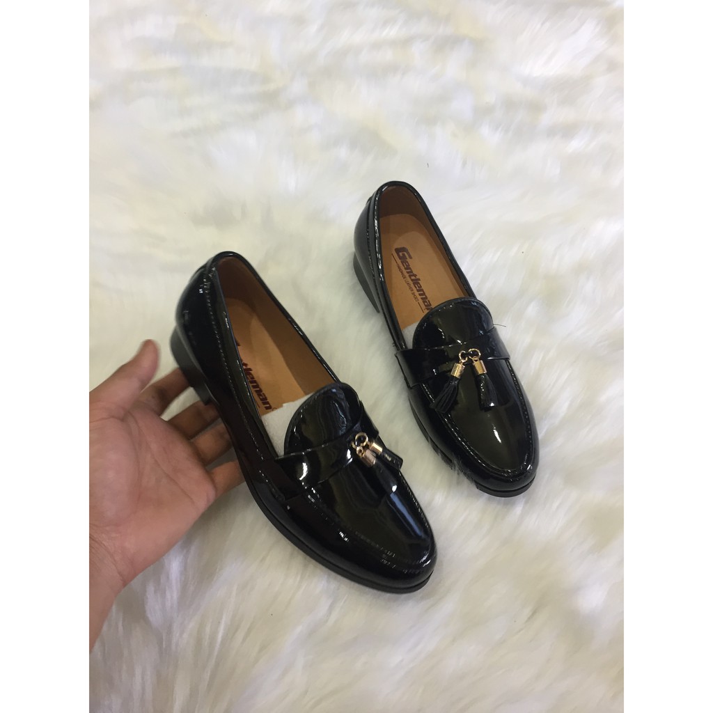 Giầy tây giày lười nam hàn quốc bóng chuông | BigBuy360 - bigbuy360.vn