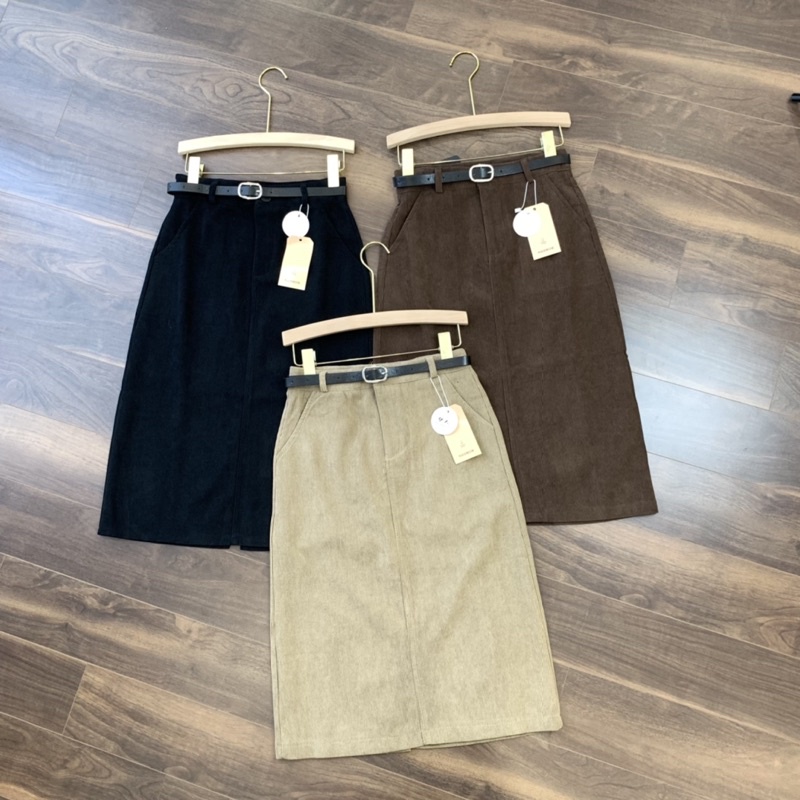 cv463- chân váy nhung tăm dài | BigBuy360 - bigbuy360.vn