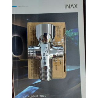 Van chữ T cao cấp INAX A703-7, van chia nước, van khoá,van 2 đầu chính hãng