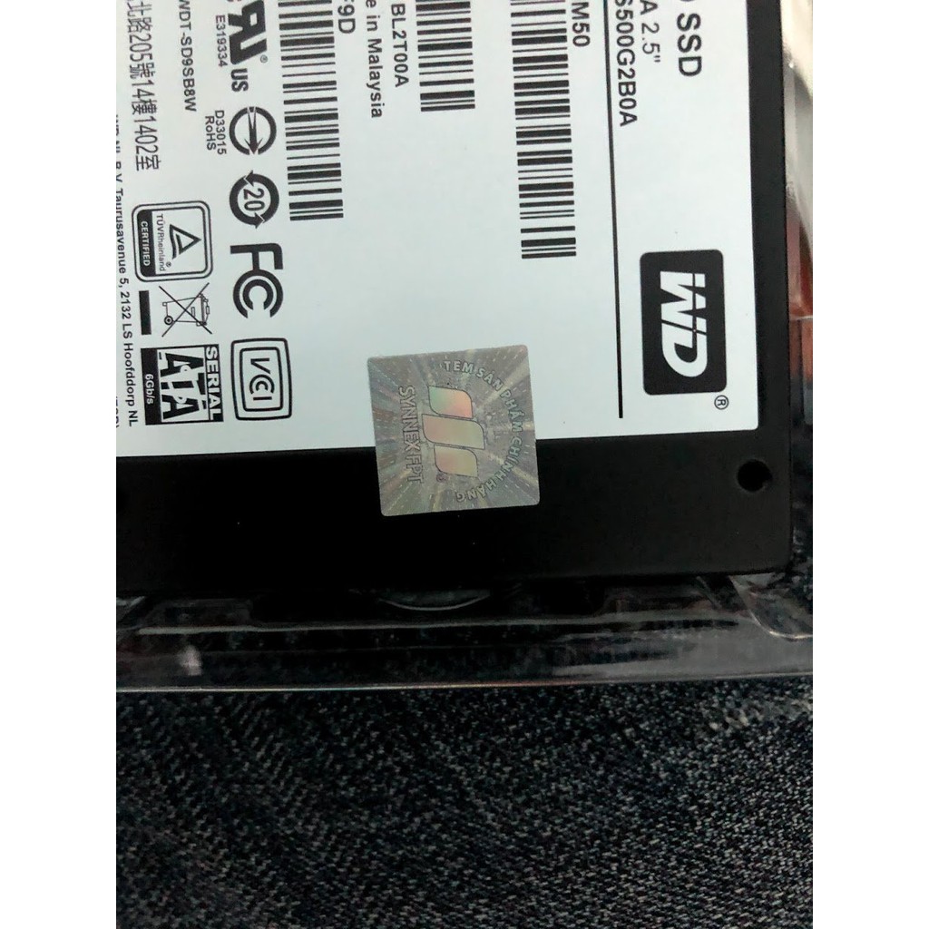 SSD WD Blue 250gb 500gb SATA III. NEW - BH 5 năm - Hàng chính hãng | BigBuy360 - bigbuy360.vn