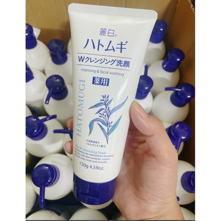 Sữa Rửa Mặt Hatomugi Naturie Hạt Ý Dĩ Nhật Bản 130g | BigBuy360 - bigbuy360.vn