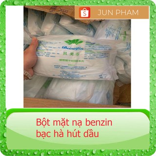 Bột mặt nạ benzin bạc hà hút dầu