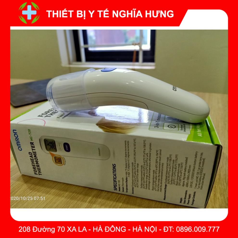 Nhiệt kế đo trán MC-720 [Đo Nhanh 3 trong 1] Đo Trán, Đo Nhiệt Độ Phòng, Đo Bề Mặt | Hàng Chính Hãng