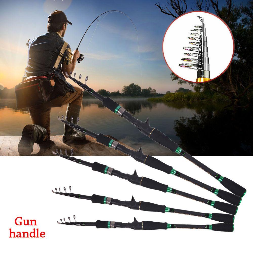 Cần Câu Cá Thiết Kế Gấp Gọn Siêu Nhẹ Tùy Chỉnh Tiện Dụng Chất