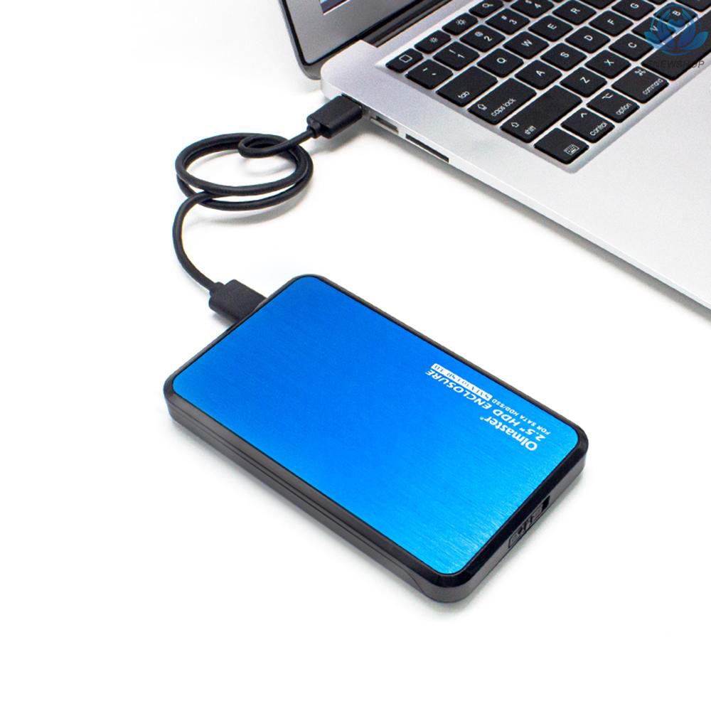 (hàng Mới Về) Hộp Ổ Cứng Usb 3.0 Sata Hdd 2.5 Inch Chất Lượng Cao