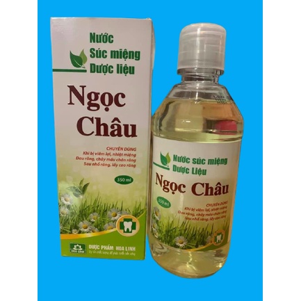 Nước Súc Miệng Dược Liệu Ngọc Châu 350ml