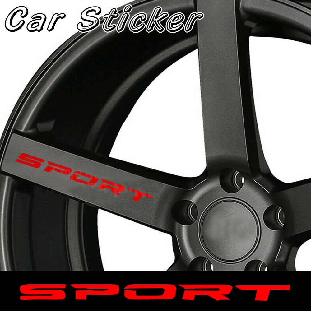 MAGIC 4Pcs Style|Car Door Rims Racing Accessories Car Sticker