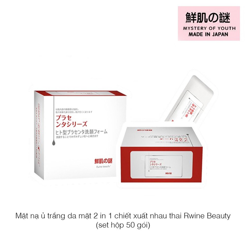 Mặt Nạ Ủ Trắng Nhau Thai Nhật Bản | BigBuy360 - bigbuy360.vn