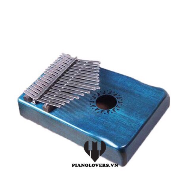 Đàn Kalimba Walter gỗ cao cấp 17 phím gỗ xanh rêu - Thumb Piano 17 keys - HÀNG CÓ SẴN