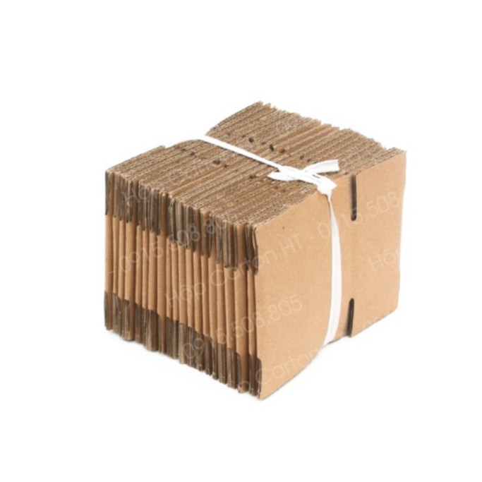 10x6x6 combo 100 Hộp carton, thùng giấy cod gói hàng, hộp bìa carton đóng hàng giá rẻ