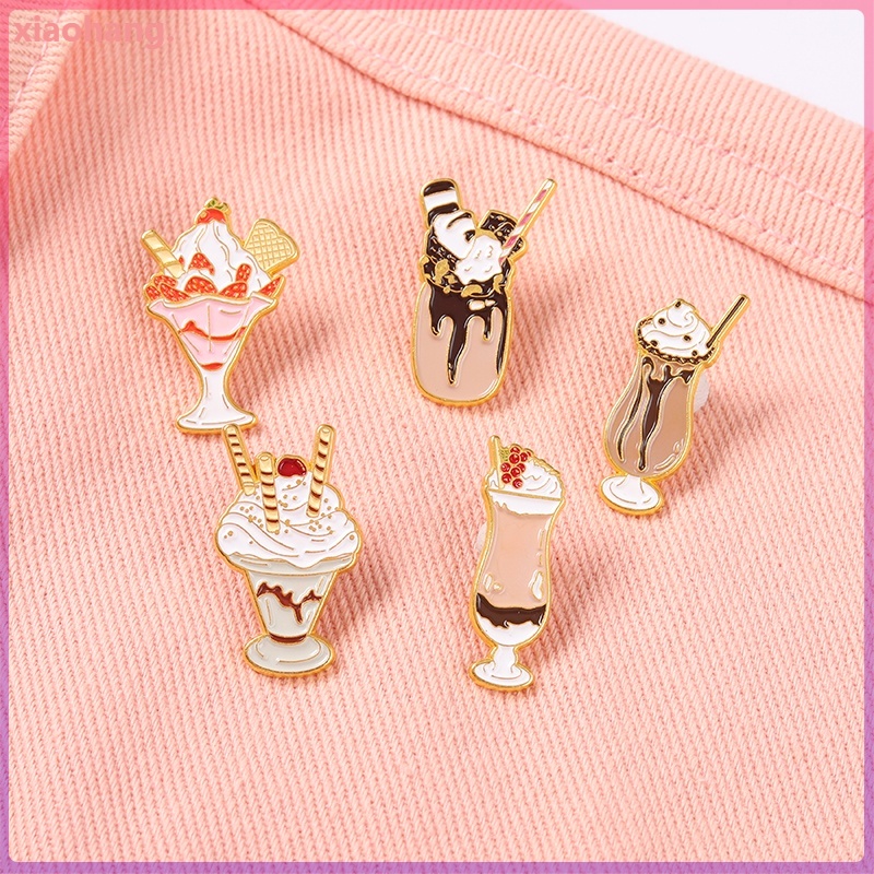 Trâm cài áo hình cây kem đáng yêu