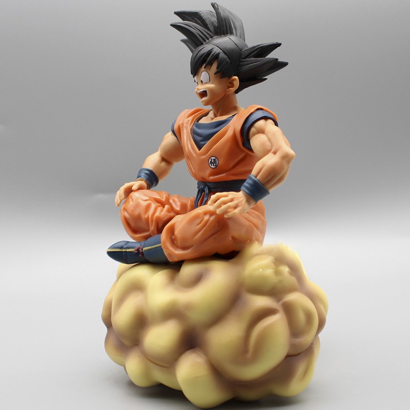 Mô hình songoku cưỡi cân dẩu vân phiên bản mini