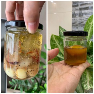 COMBO HŨ THỦY TINH TRÒN: 15 HŨ 220ML + 10 HŨ 100ML NẮP THIẾC CHƯNG YẾN, LÀM SỮA CHUA, ĐỰNG TINH BỘT, GIA VỊ, TRÀ HOA