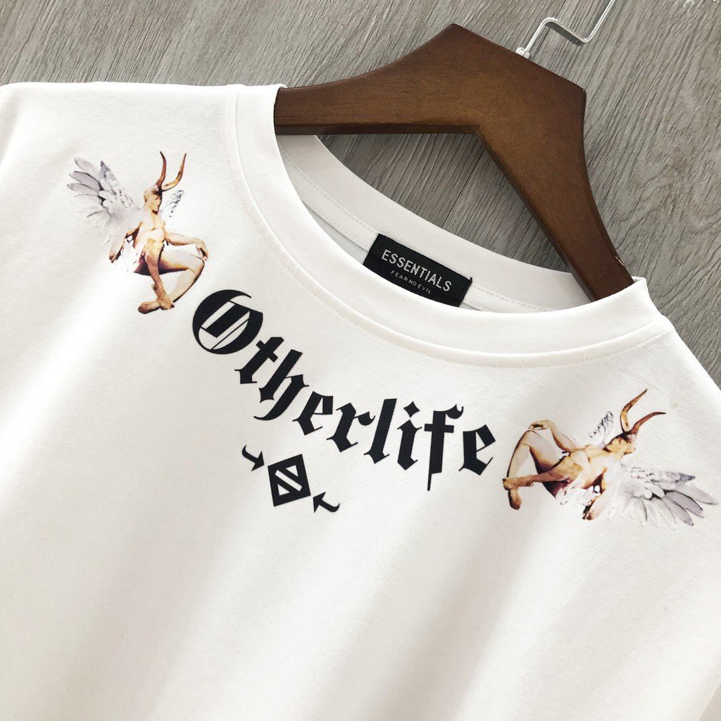 Áo thun tay lỡ Mikenco ác quỷ Otherlife, form rộng, áo phông nam nữ unisex, oversize