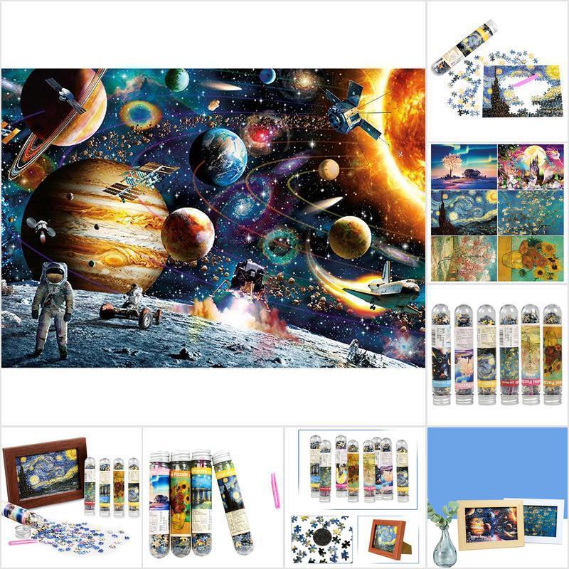 [HoMSI] 234 pieces Landscape Puzzle Game Educational toys or Adults Puzzle Toys Kids SUU